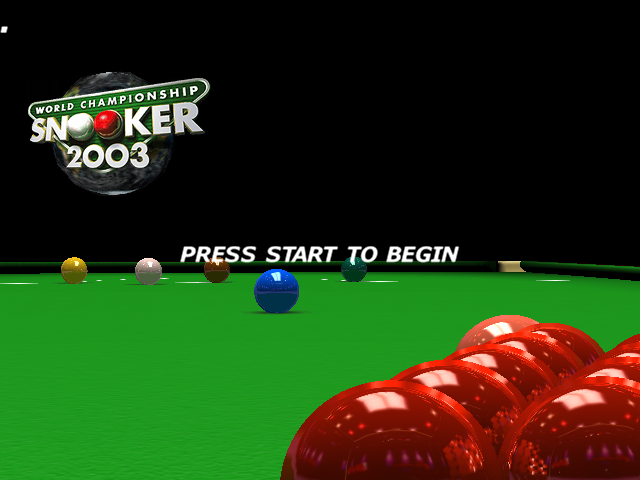 World Championship Snooker 2003 screenshot 3 for Xbox